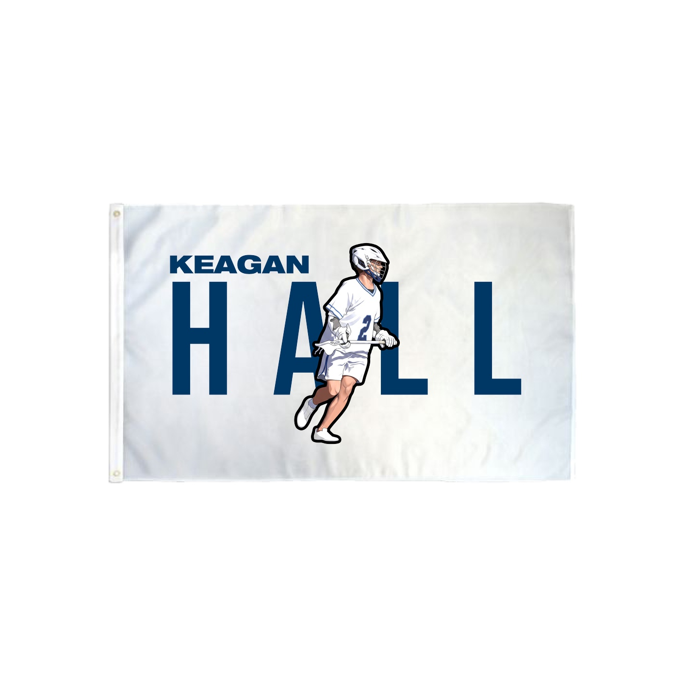 3x5 Flag — Player Name in Classic