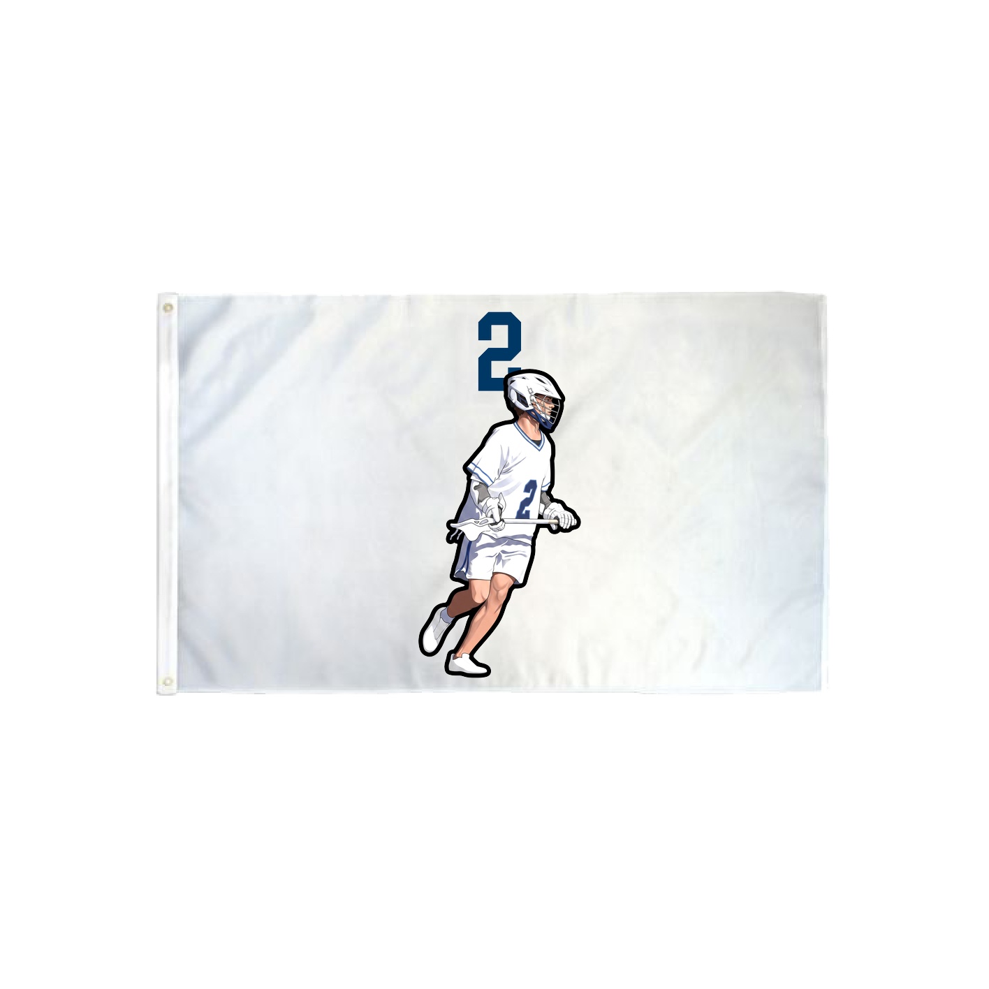 3x5 Flag — Number Top in Classic