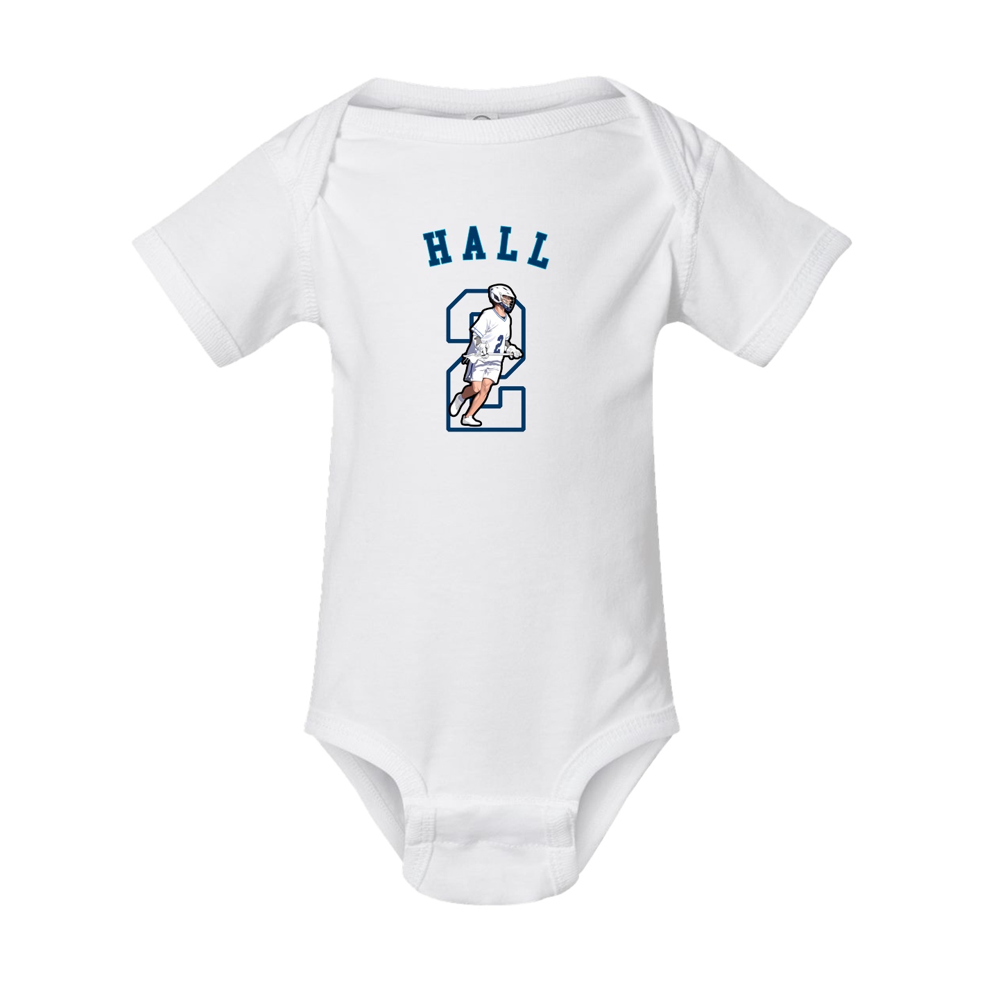 Baby Onesie — Shirsey Arch in White