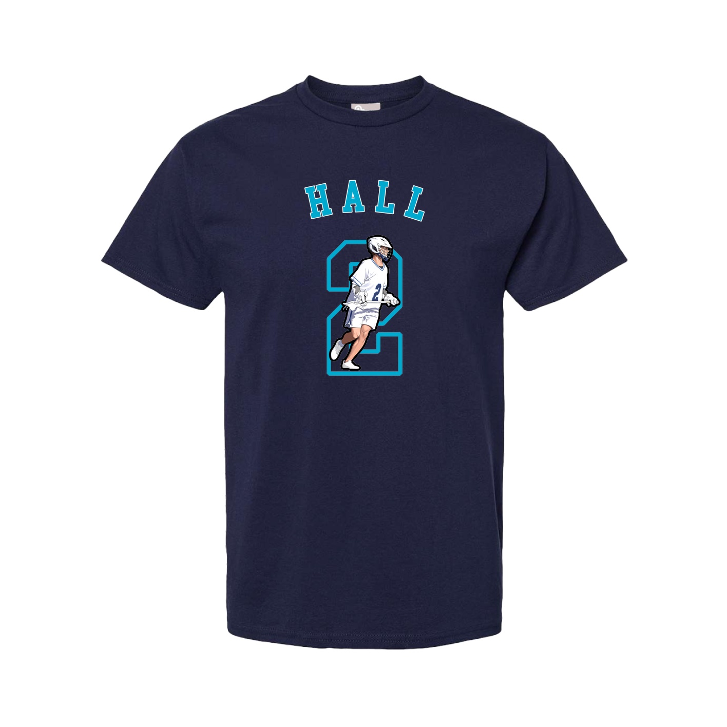 Youth Tee — Shirsey Arch in Navy