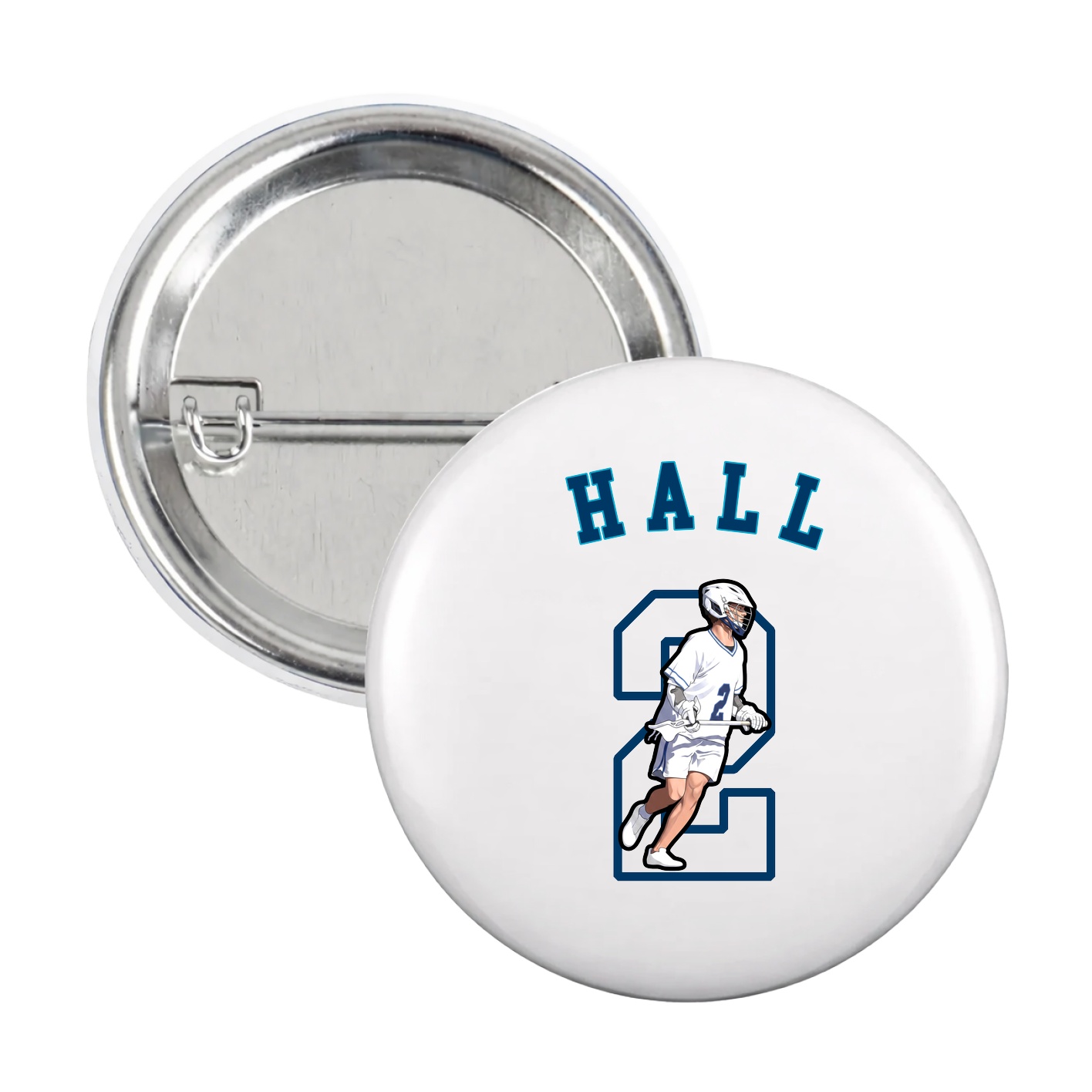 Game Day Button — Shirsey Arch in White