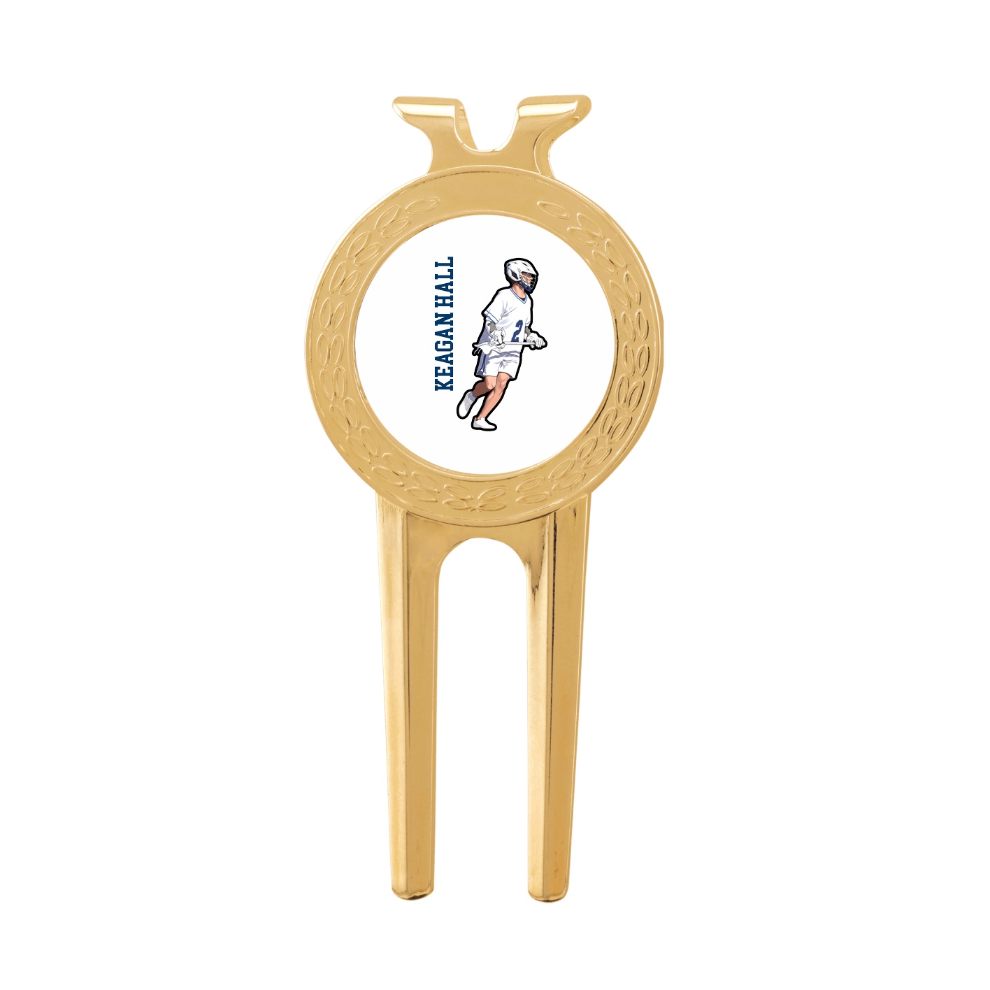 Divot Tool with Ball Marker — Name Vertical in Classic