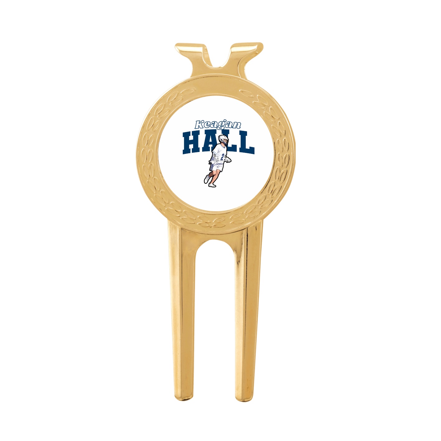 Divot Tool with Ball Marker — Name Arch in Classic