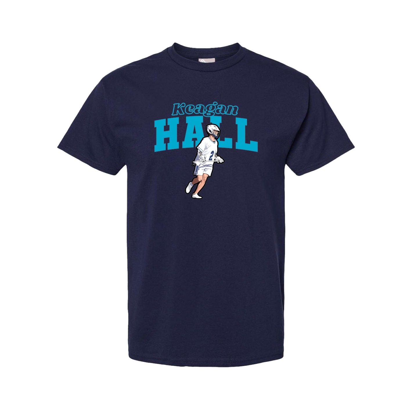 Tee — Name Arch in Navy