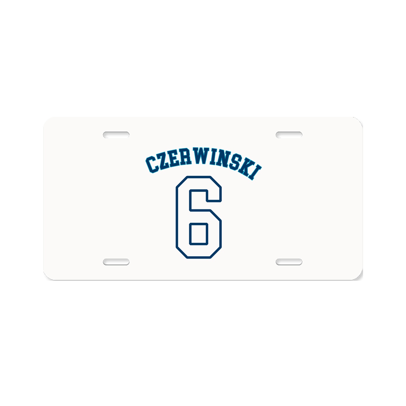 License Plate — Shirsey Arch in Classic