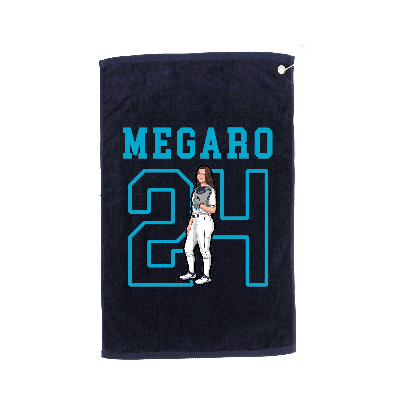 Golf Towel — Shirsey in Navy