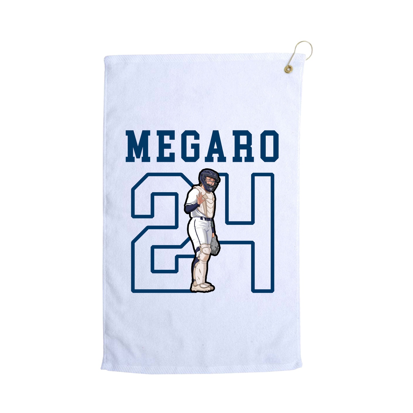 Golf Towel — Shirsey in White