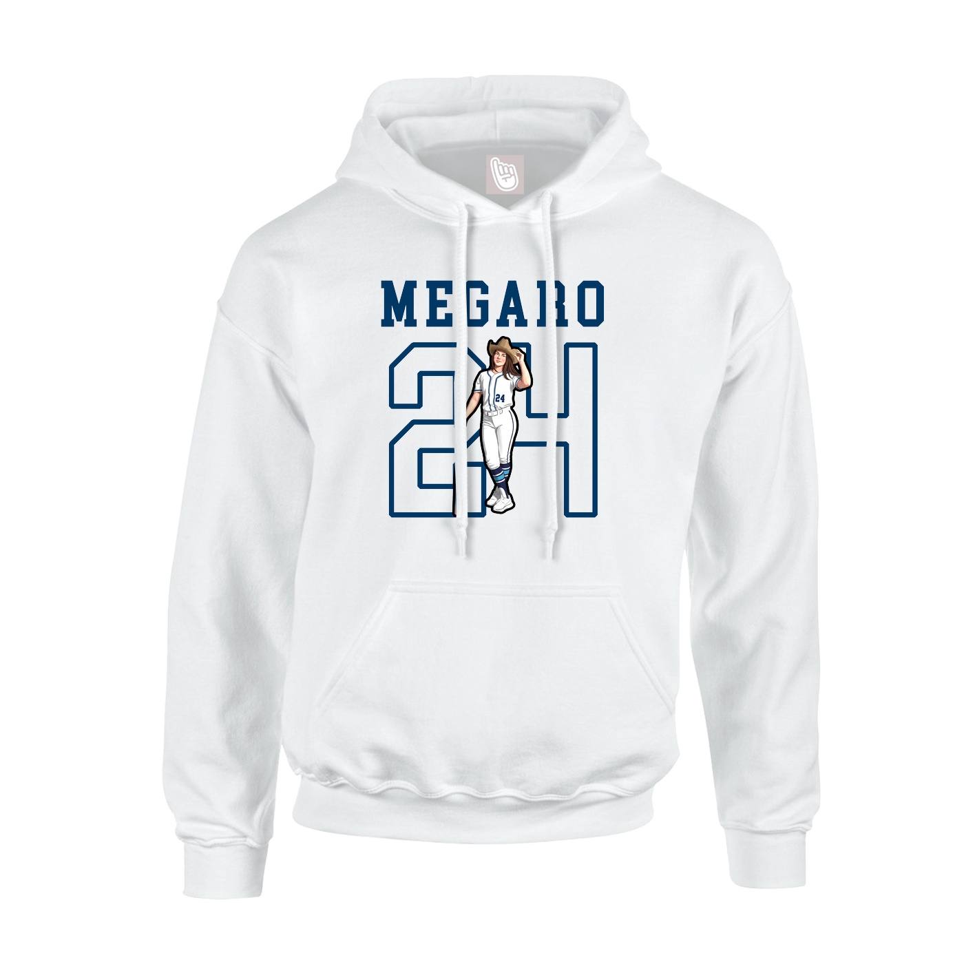 Youth Hoodie — Shirsey in White