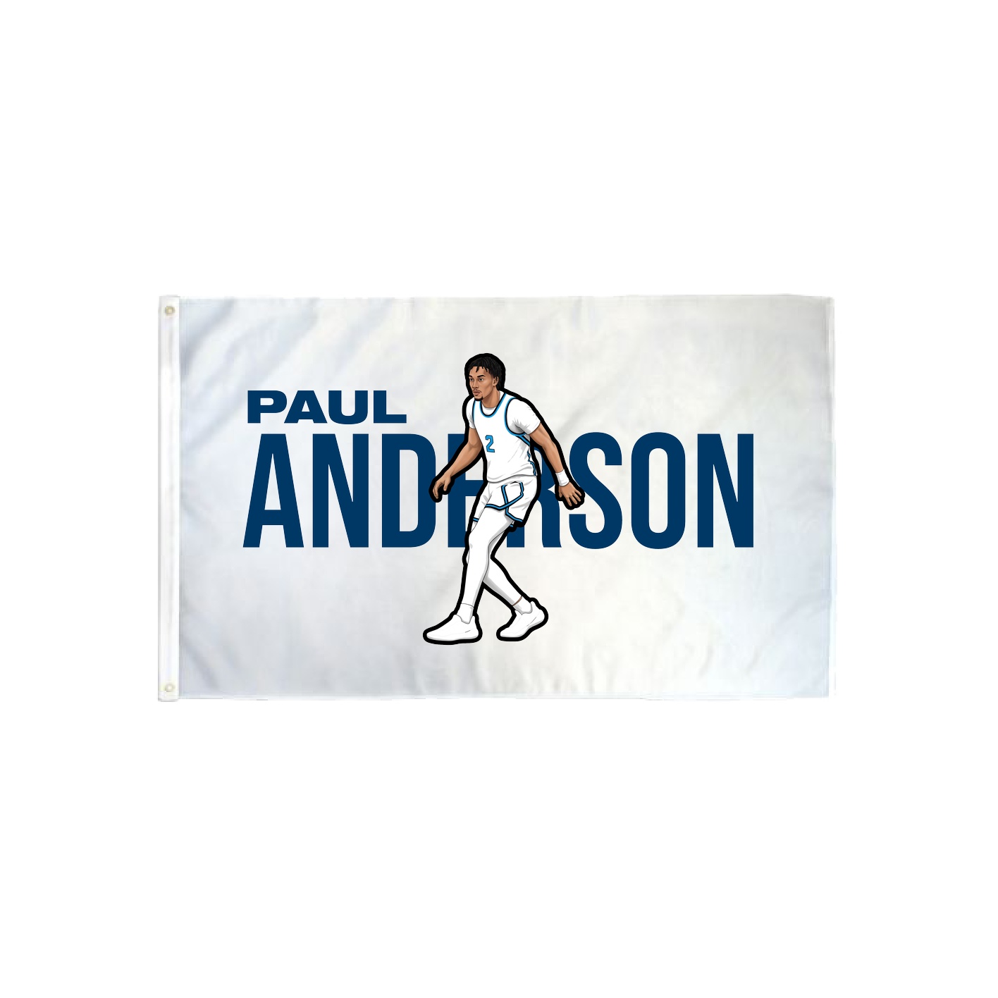 3x5 Flag — Player Name in Classic