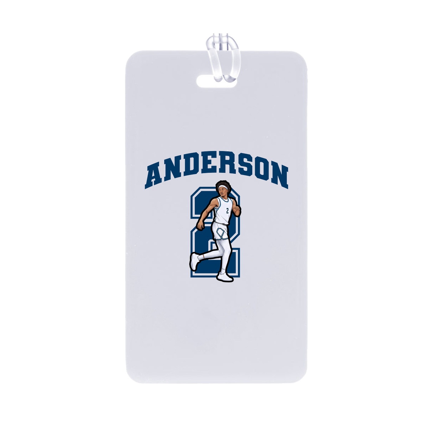 Bag Tag — Number in Classic