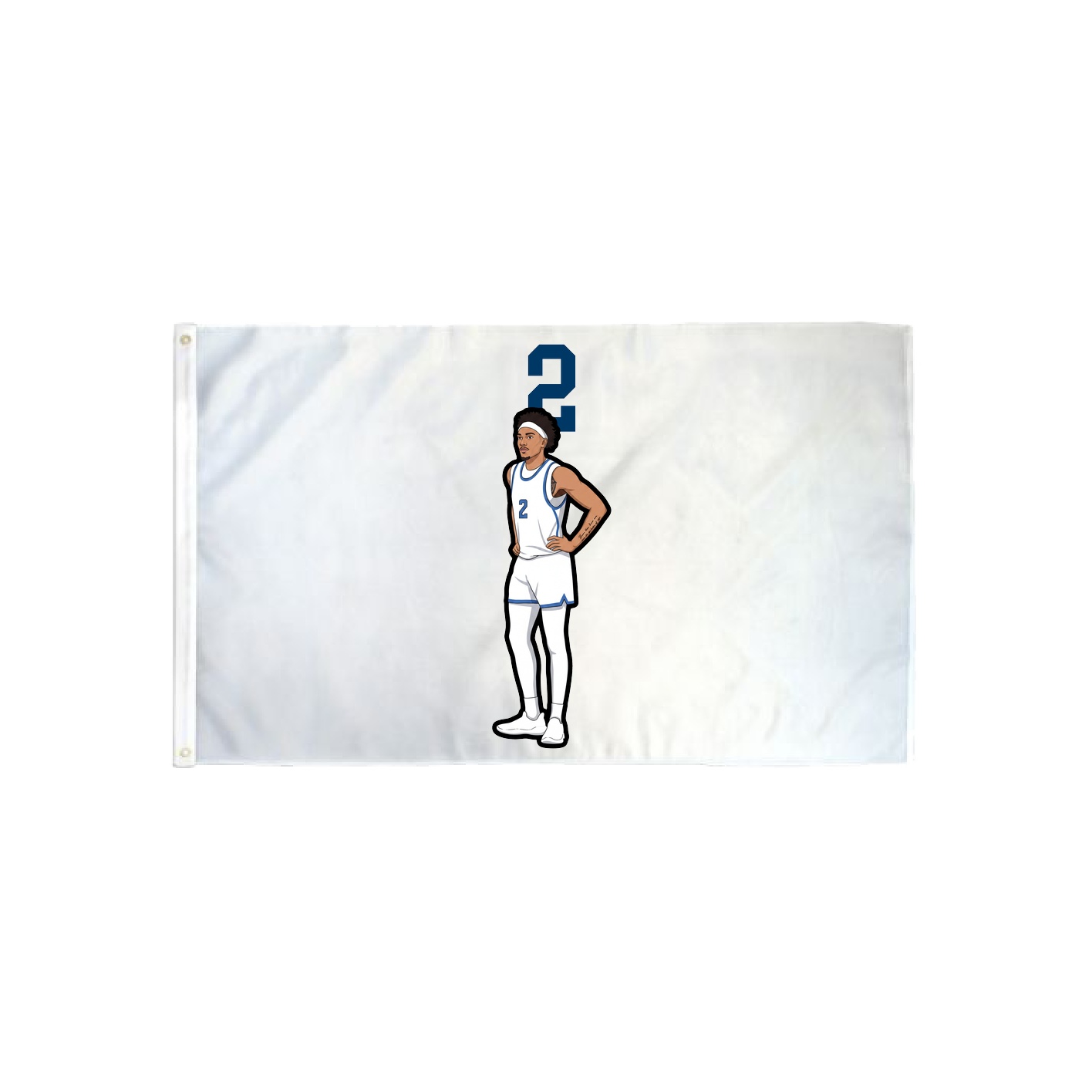 3x5 Flag — Number Top in Classic