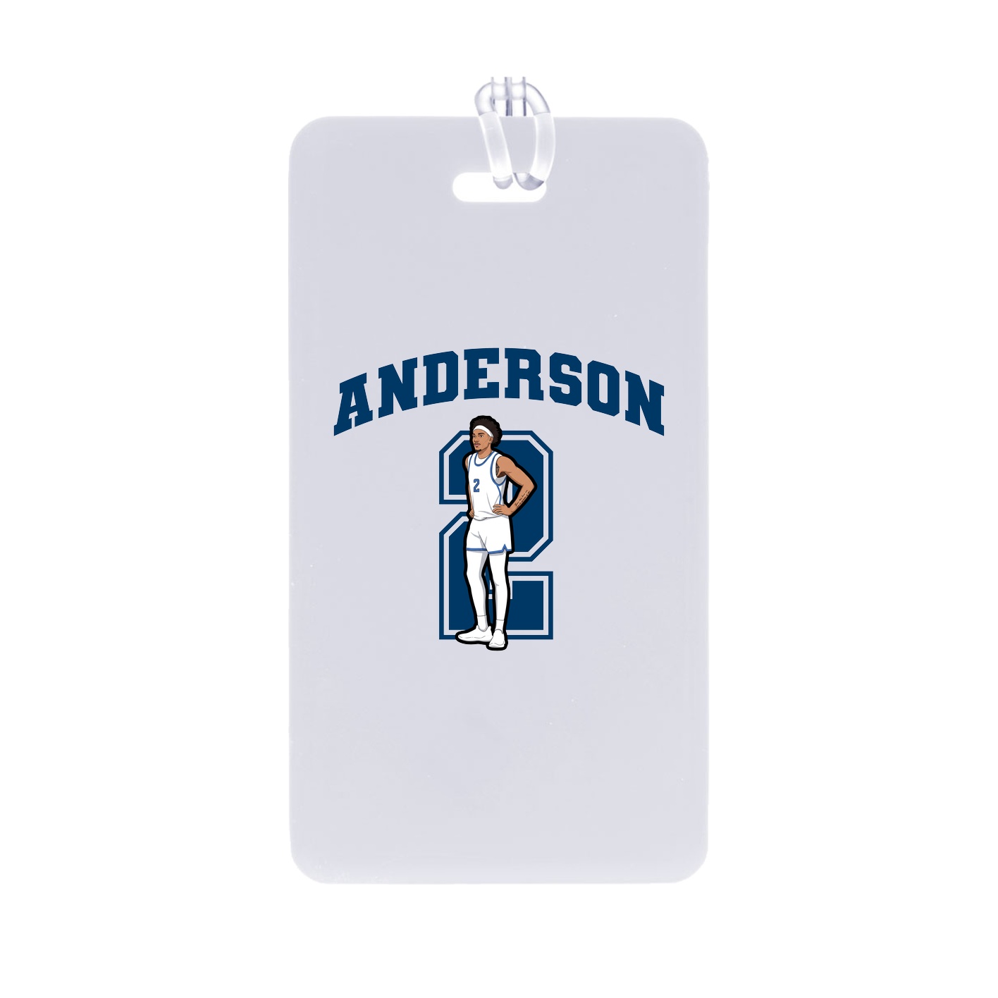Bag Tag — Number in Classic