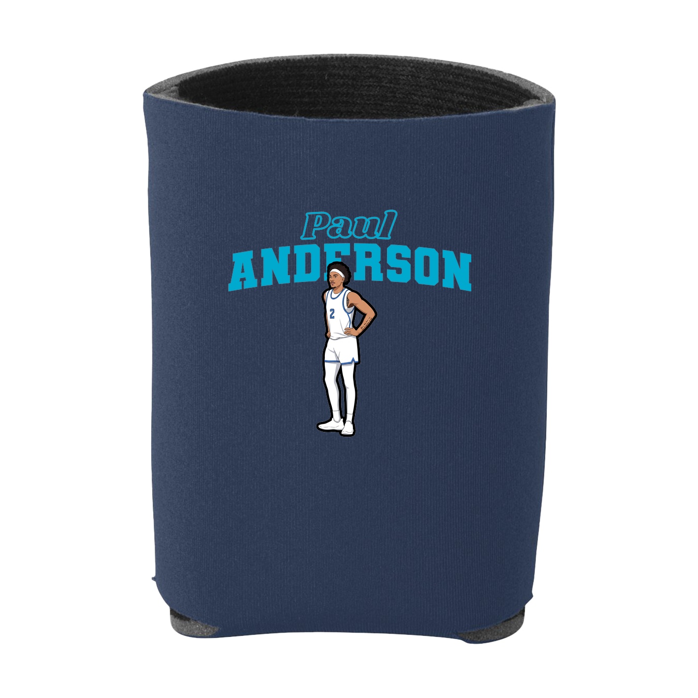 Can Holder — Name Arch in Navy