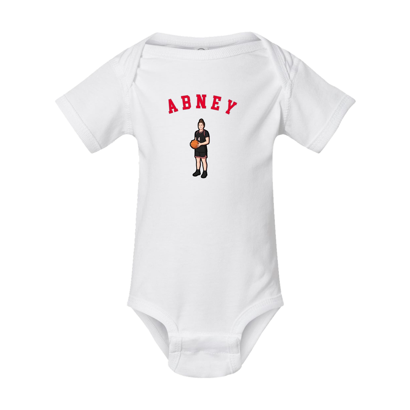 Baby Onesie — Shirsey Arch in White