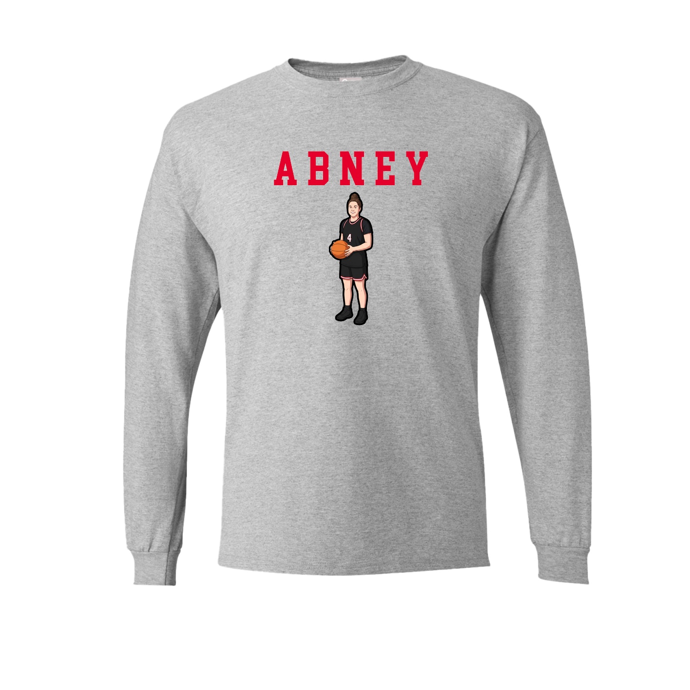 Long Sleeve Tee — Shirsey in Grey