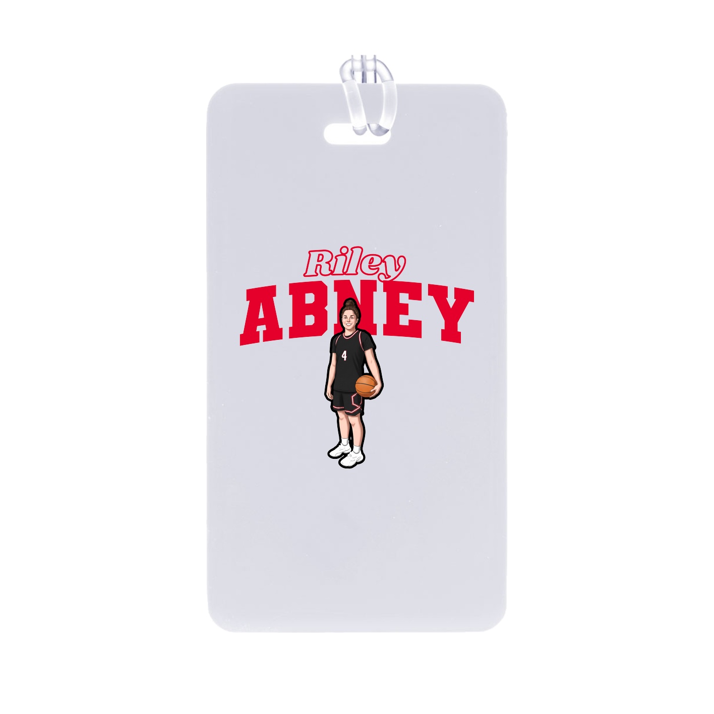 Bag Tag — Name Arch in Classic