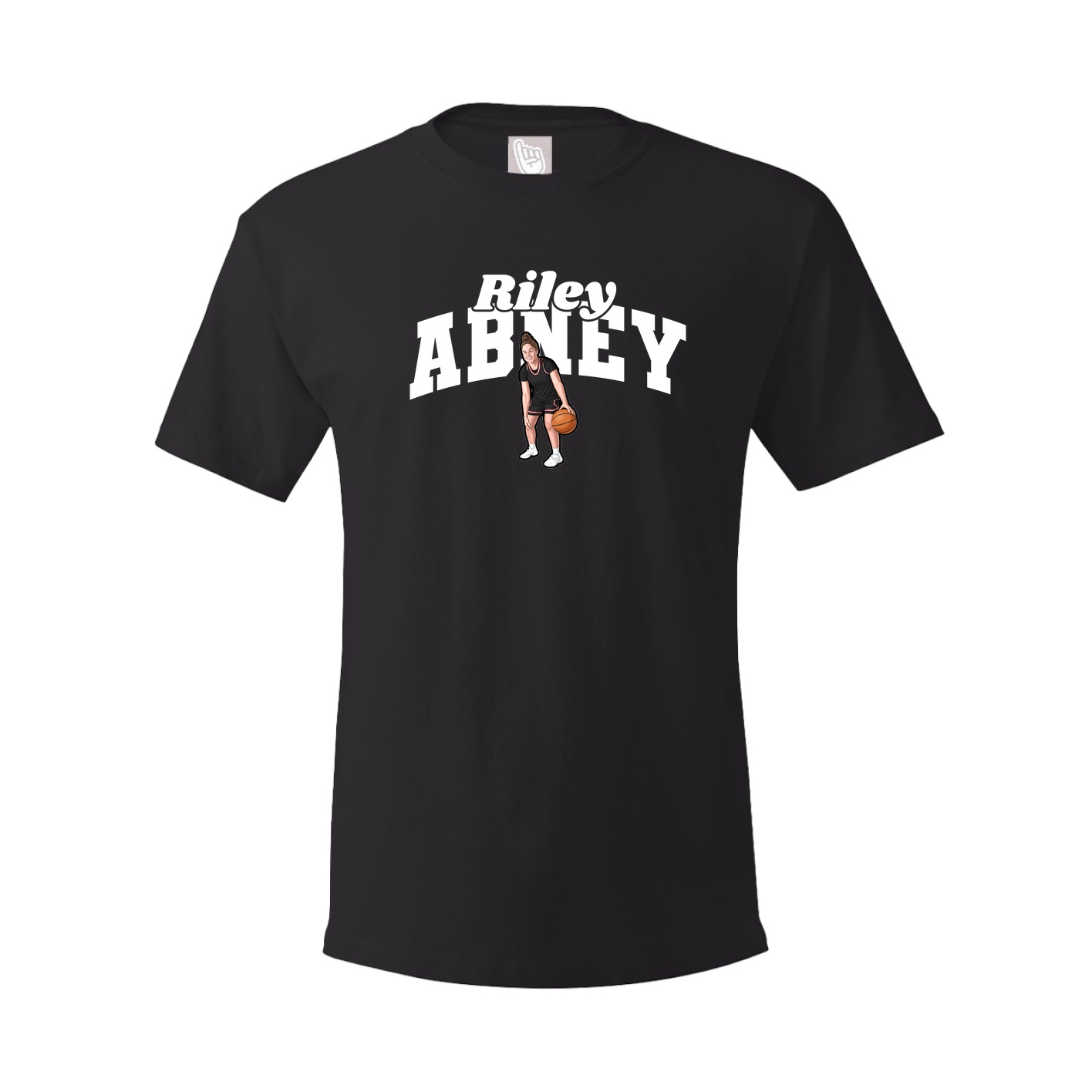 Youth Tee — Signature Arch in Black