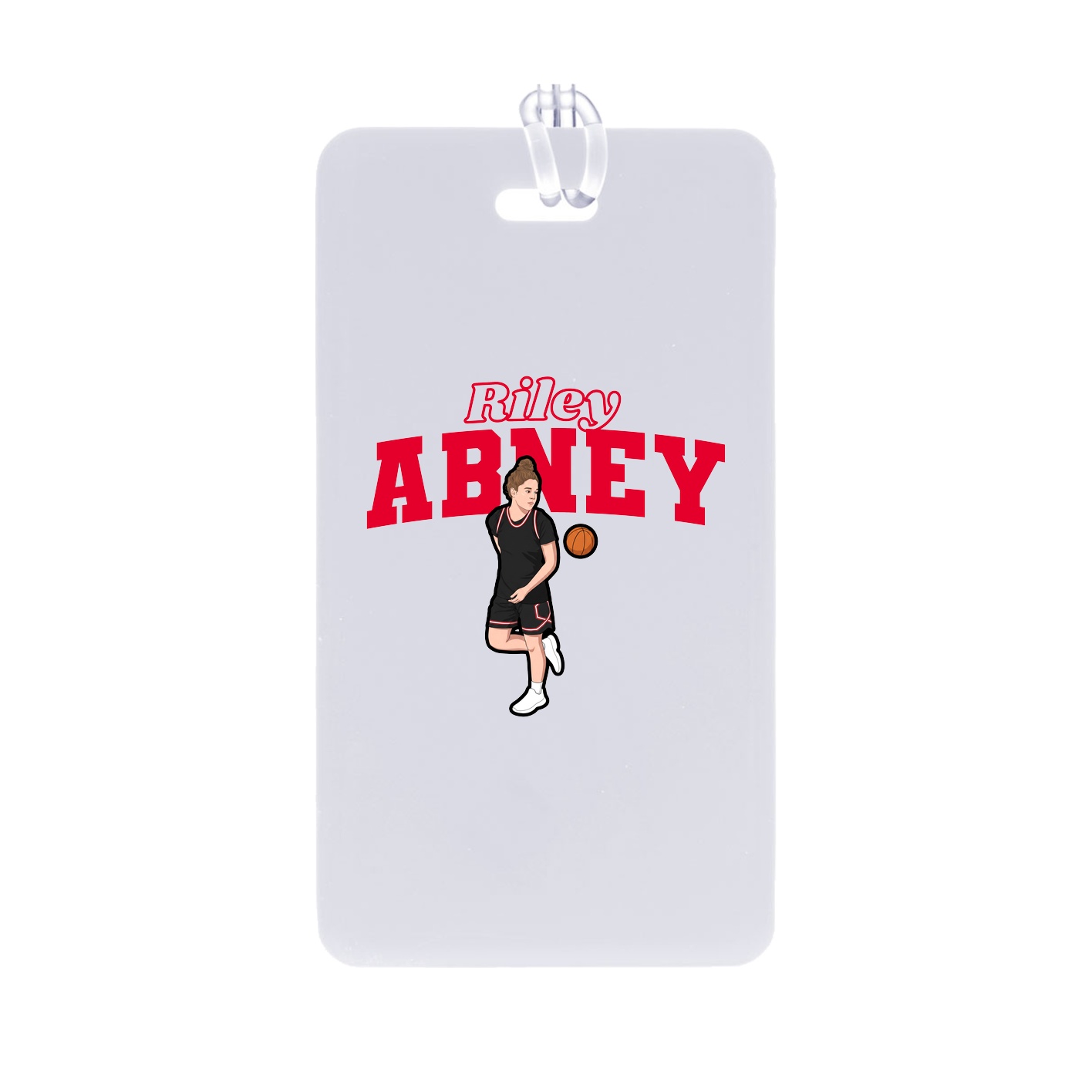 Bag Tag — Name Arch in Classic