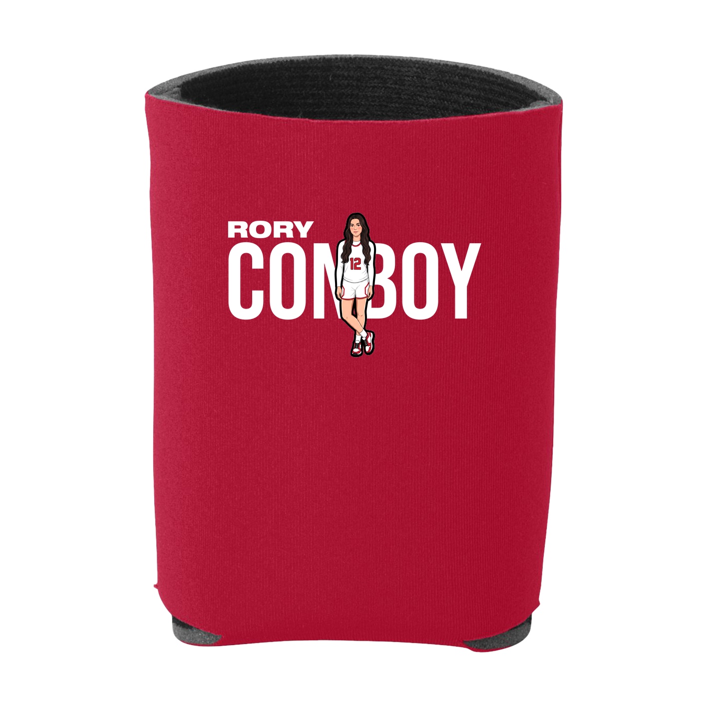 Can Holder — Player Name in Red