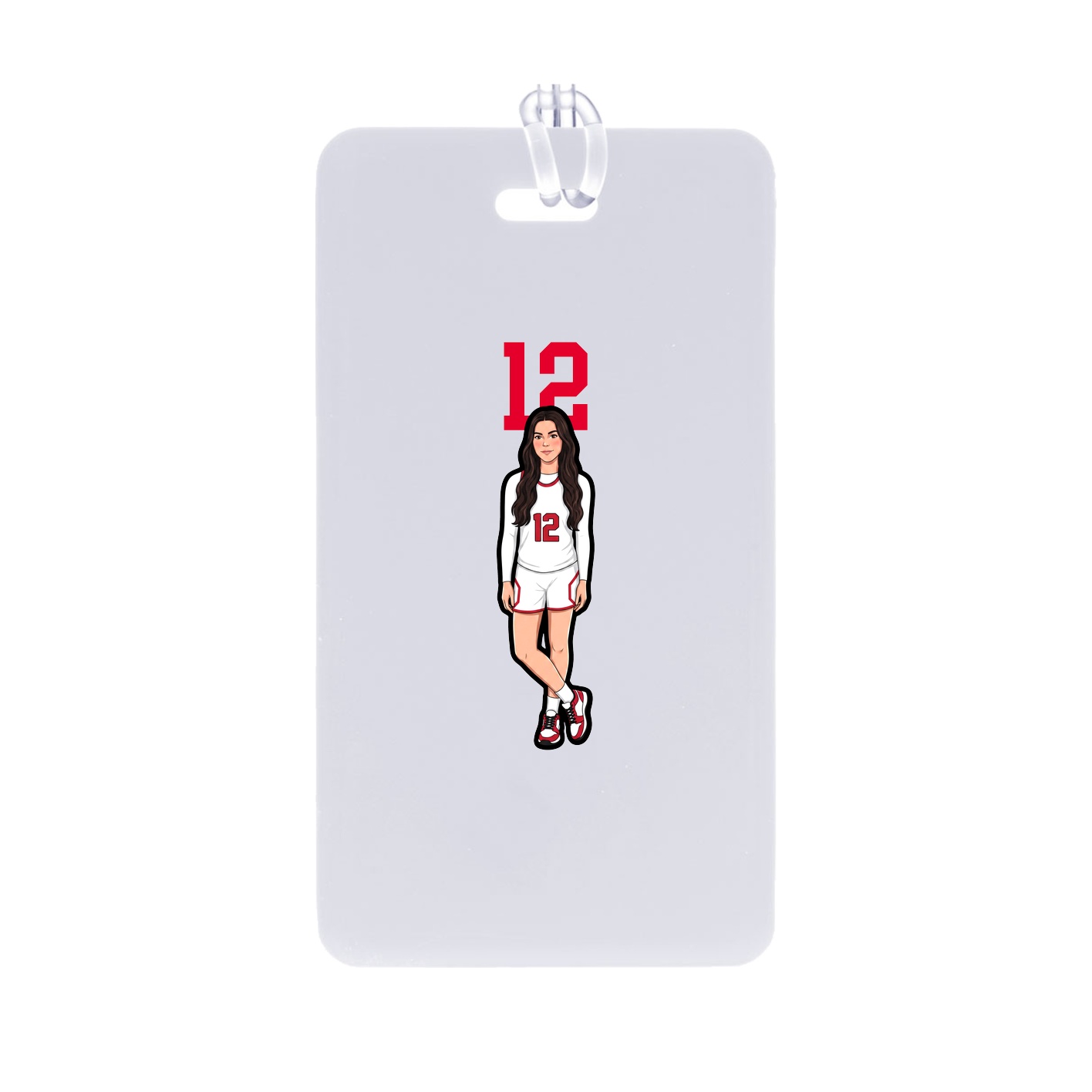 Bag Tag — Number Top in Classic