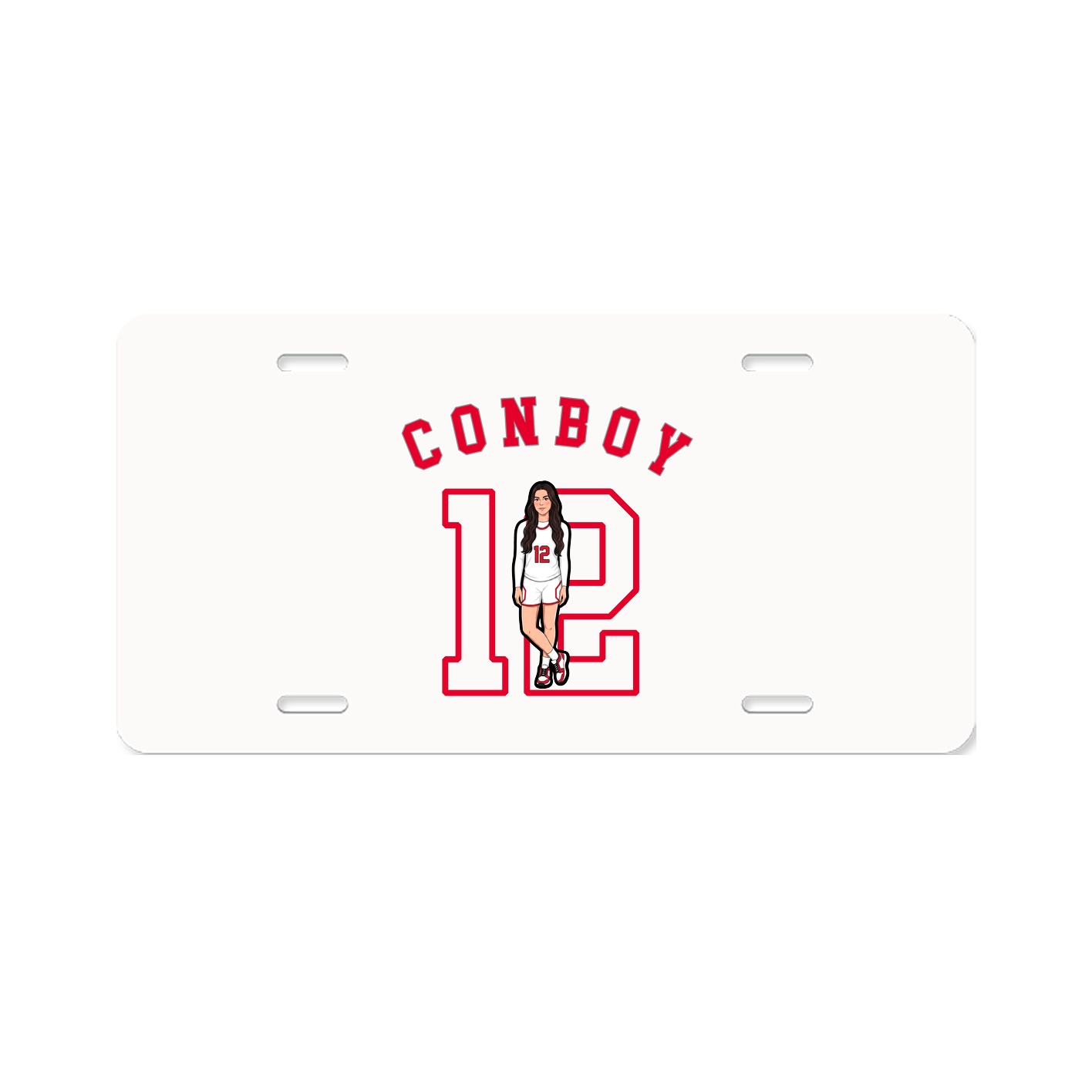 License Plate — Shirsey Arch in Classic