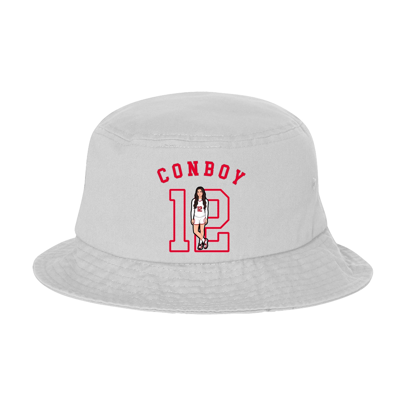 Bucket Cap — Shirsey Arch in White