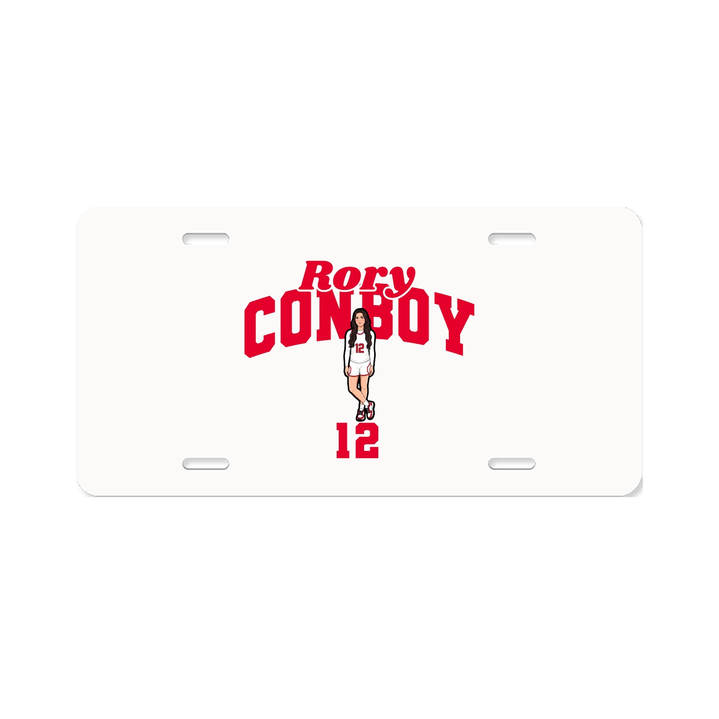 License Plate — Signature Arch in Classic