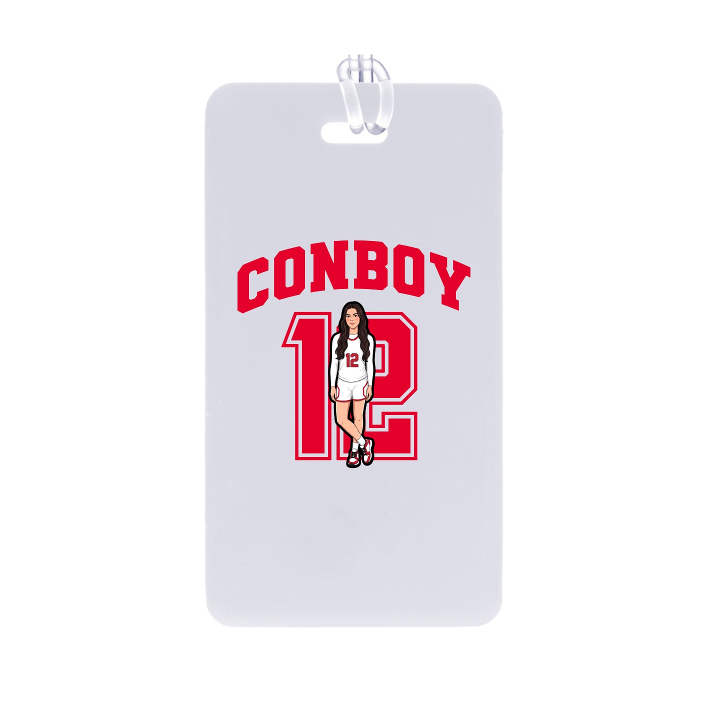 Bag Tag — Number in Classic