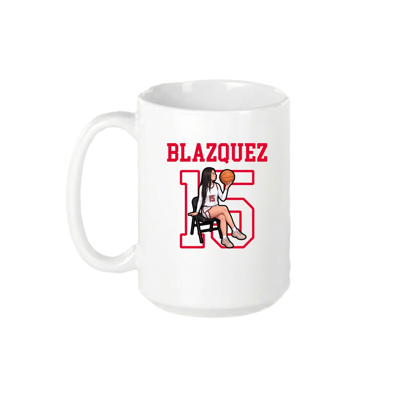 15oz Coffee Mug — Shirsey in White