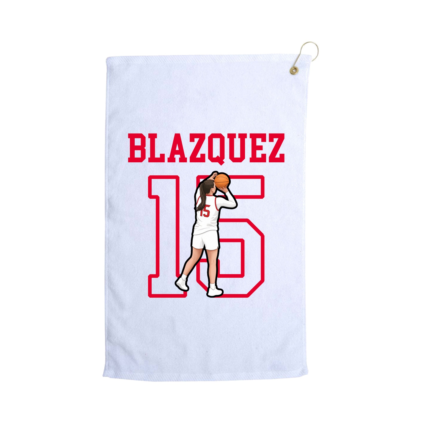Golf Towel — Shirsey in White