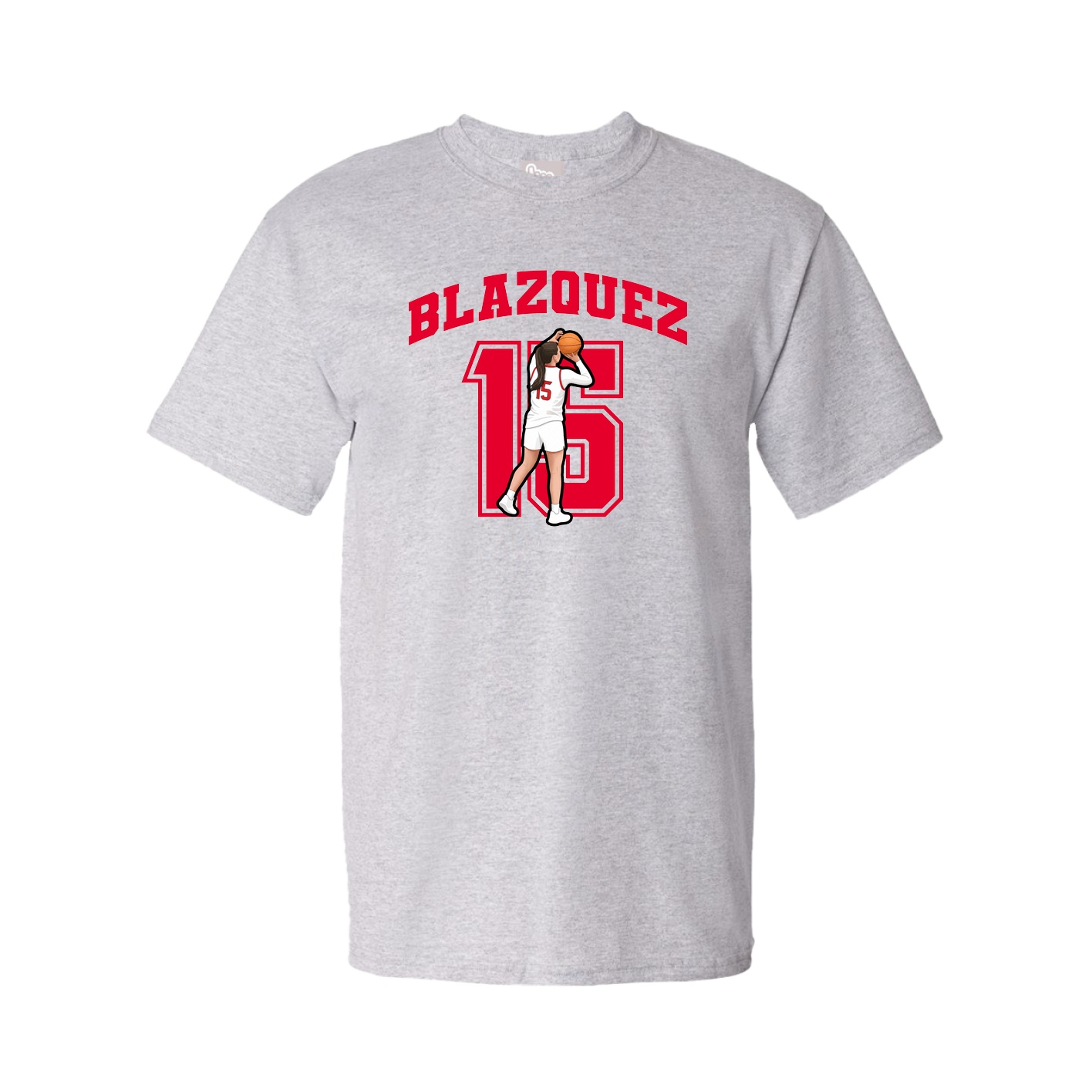 Tee — Number in Grey