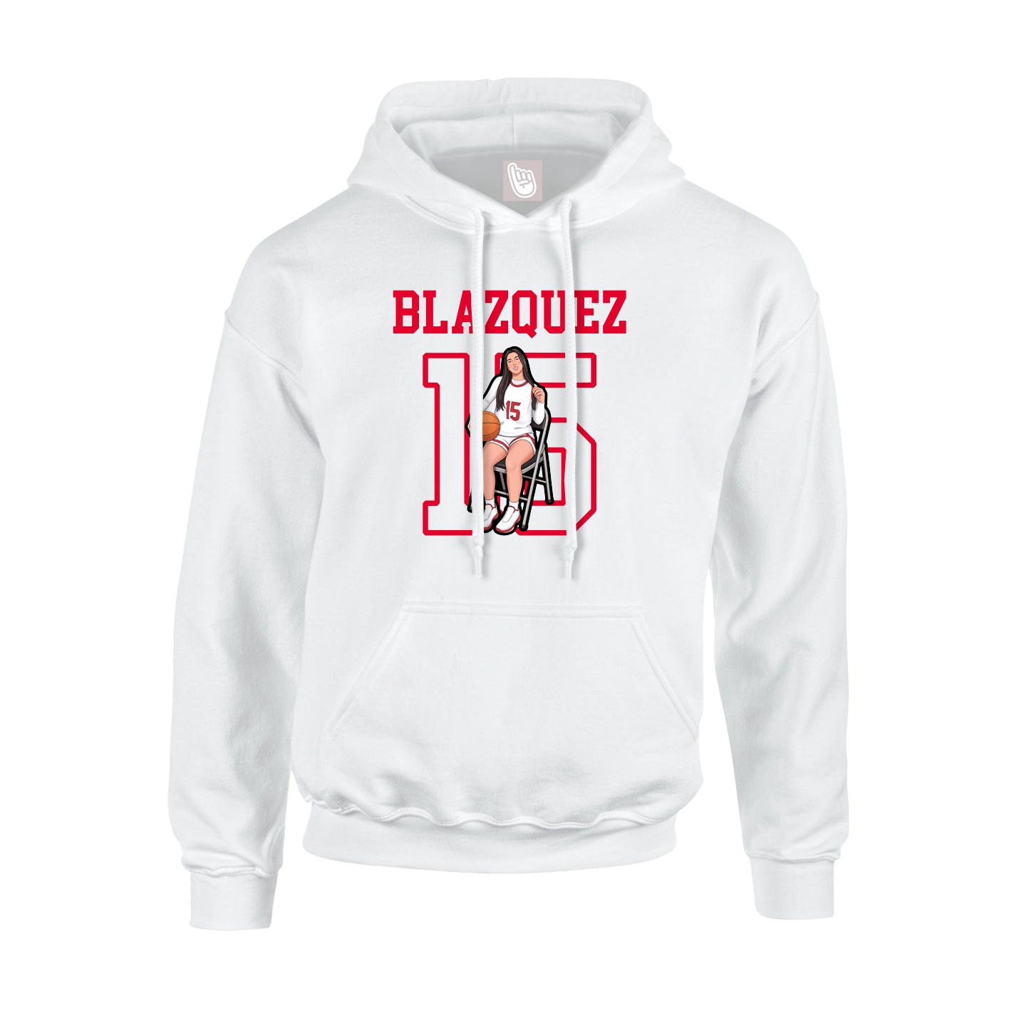 Youth Hoodie — Shirsey in White