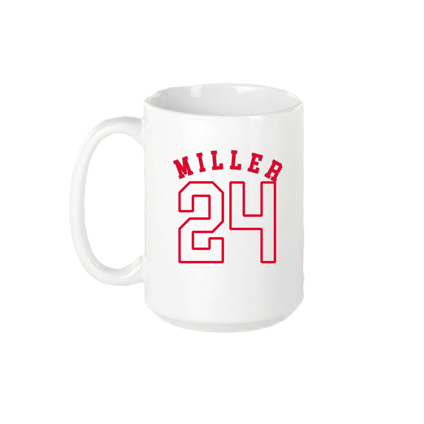 15oz Coffee Mug — Shirsey Arch in White