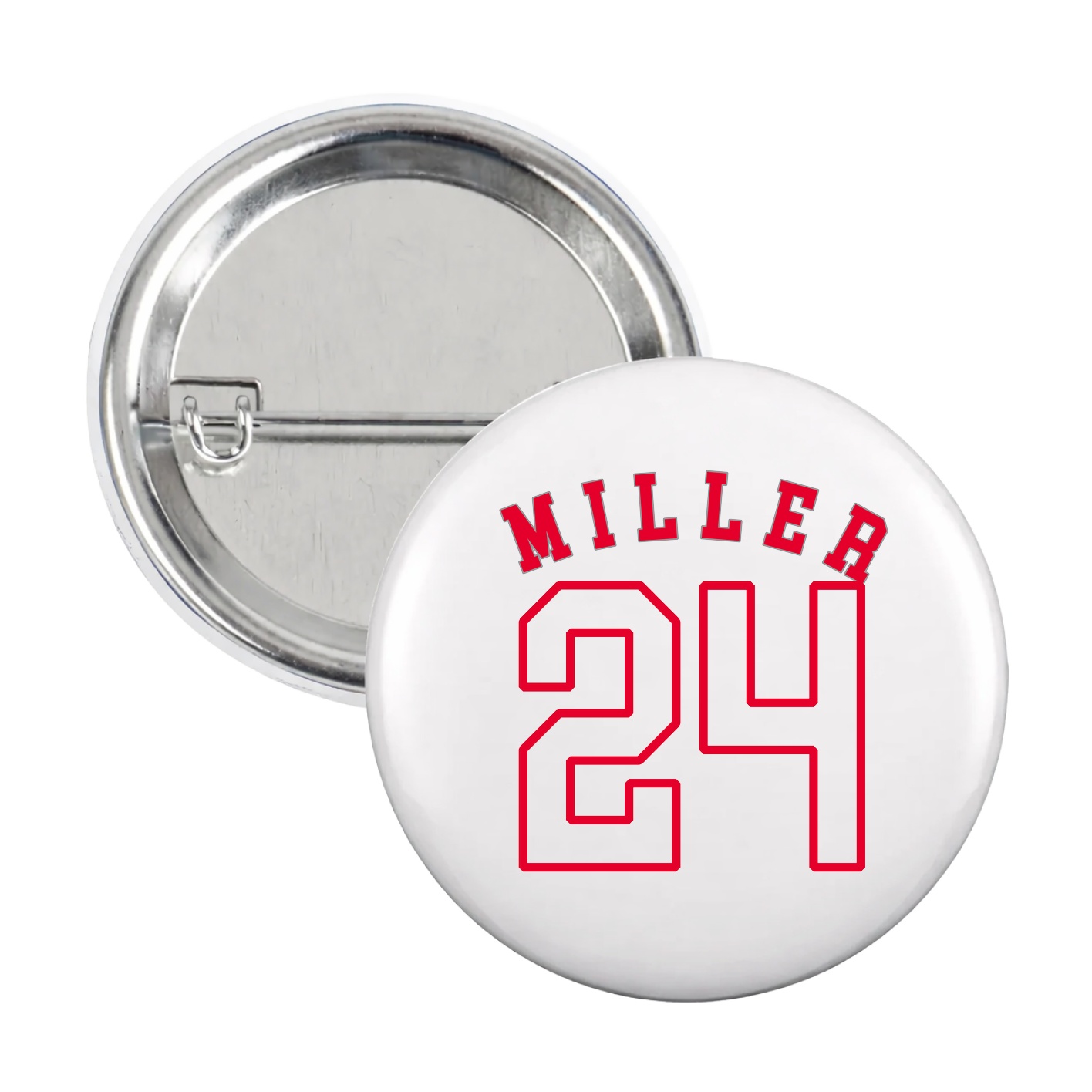 Game Day Button — Shirsey Arch in White