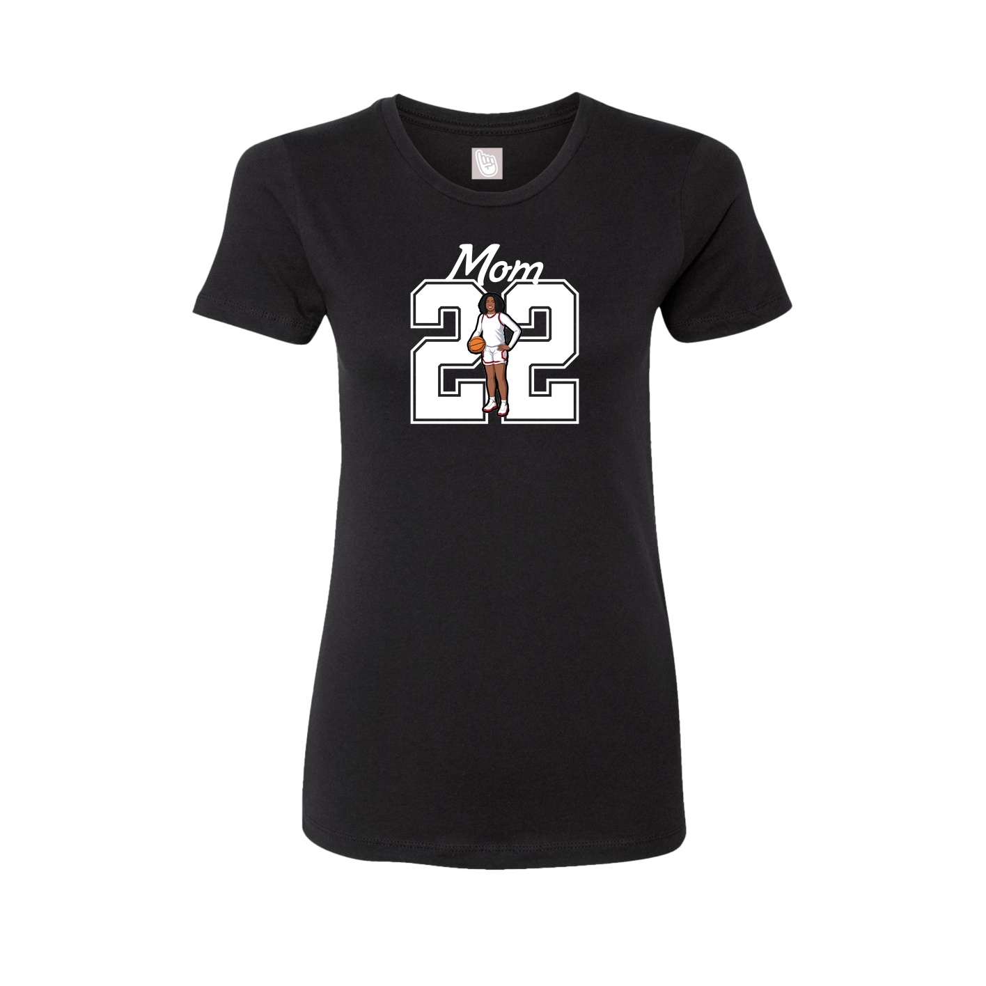 Womens Tee — Mothers Day Shirsey in Black