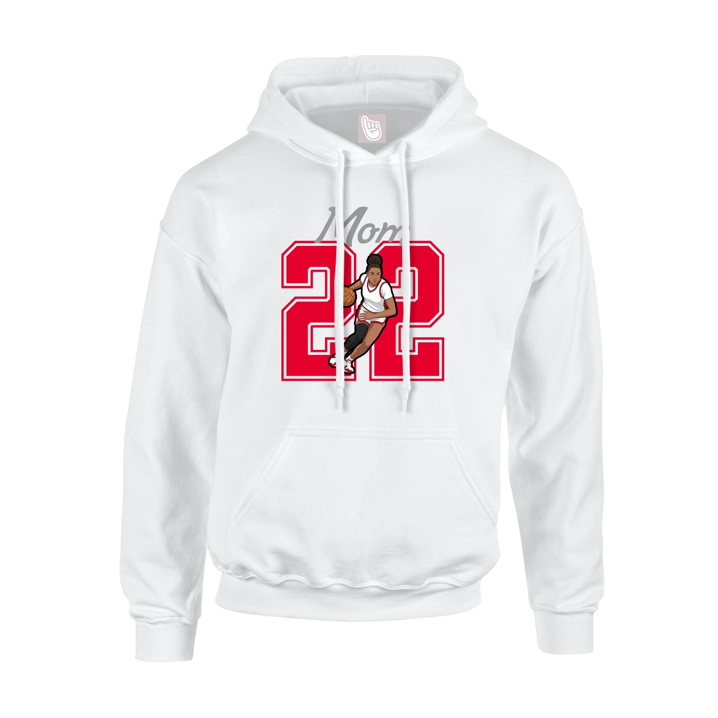 Youth Hoodie — Mothers Day Shirsey in White