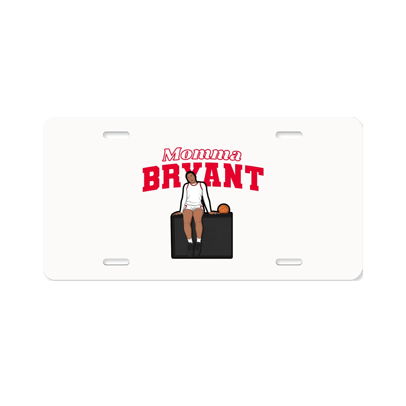 License Plate — Mothers Day Block in Classic