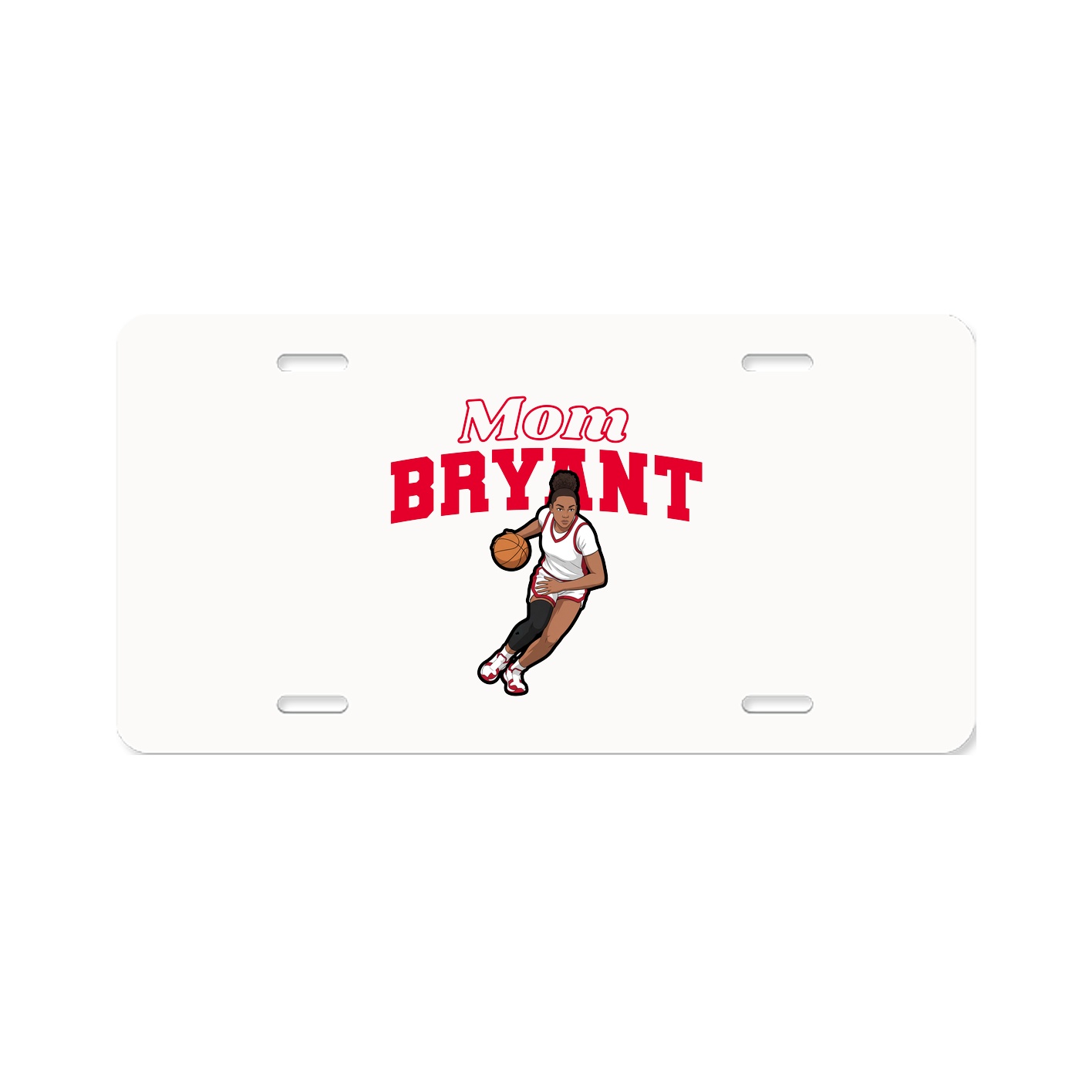 License Plate — Mothers Day Block in Classic