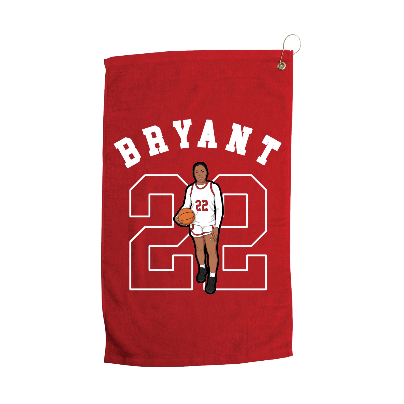 Golf Towel — Shirsey Arch in Red