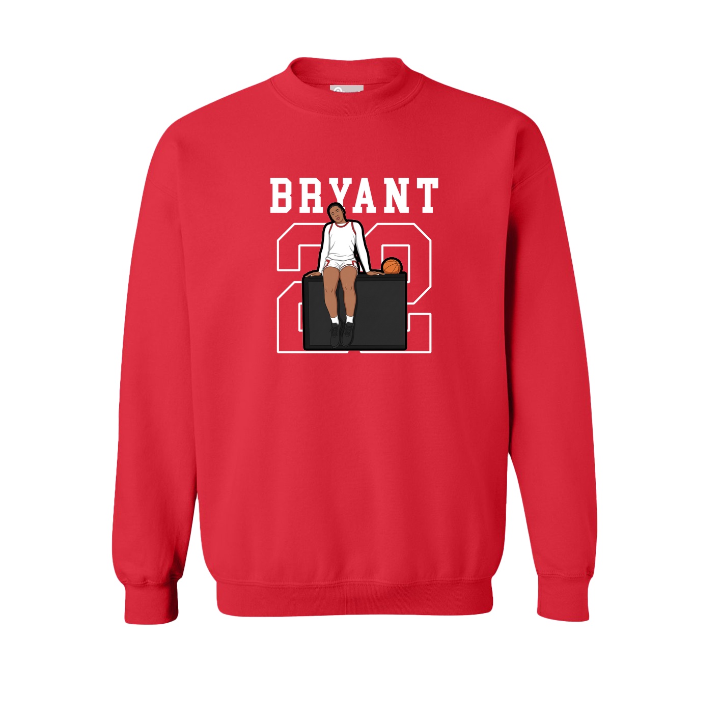 Fleece Crew — Shirsey in Red