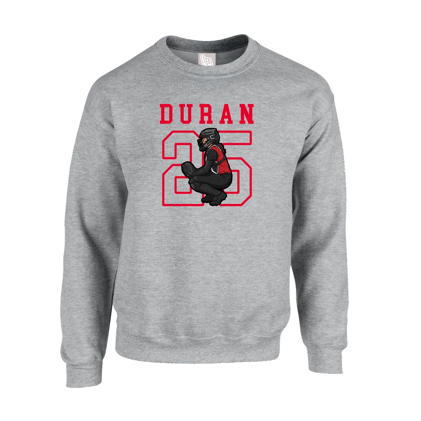 Fleece Crew — Shirsey in Grey