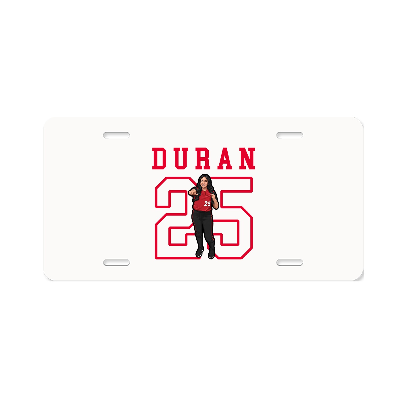 License Plate — Shirsey in Classic