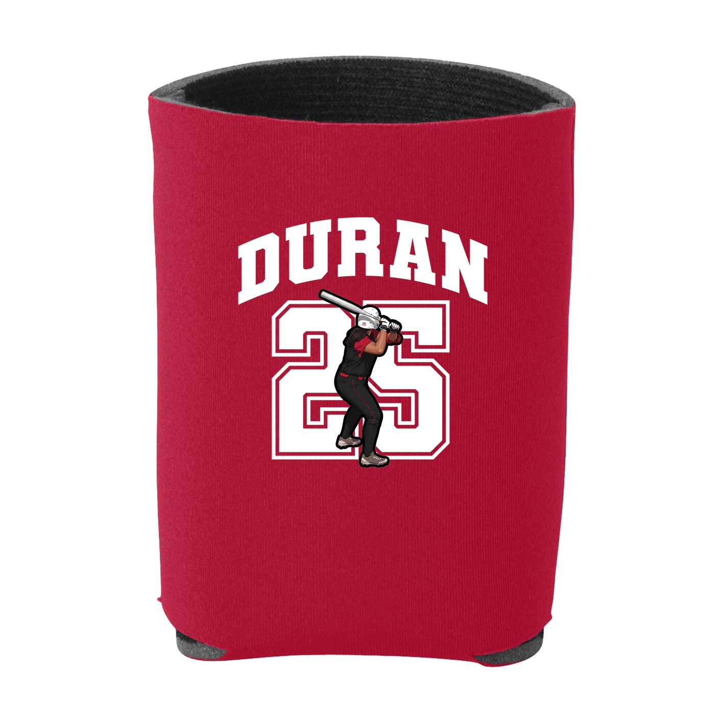 Can Holder — Number in Red
