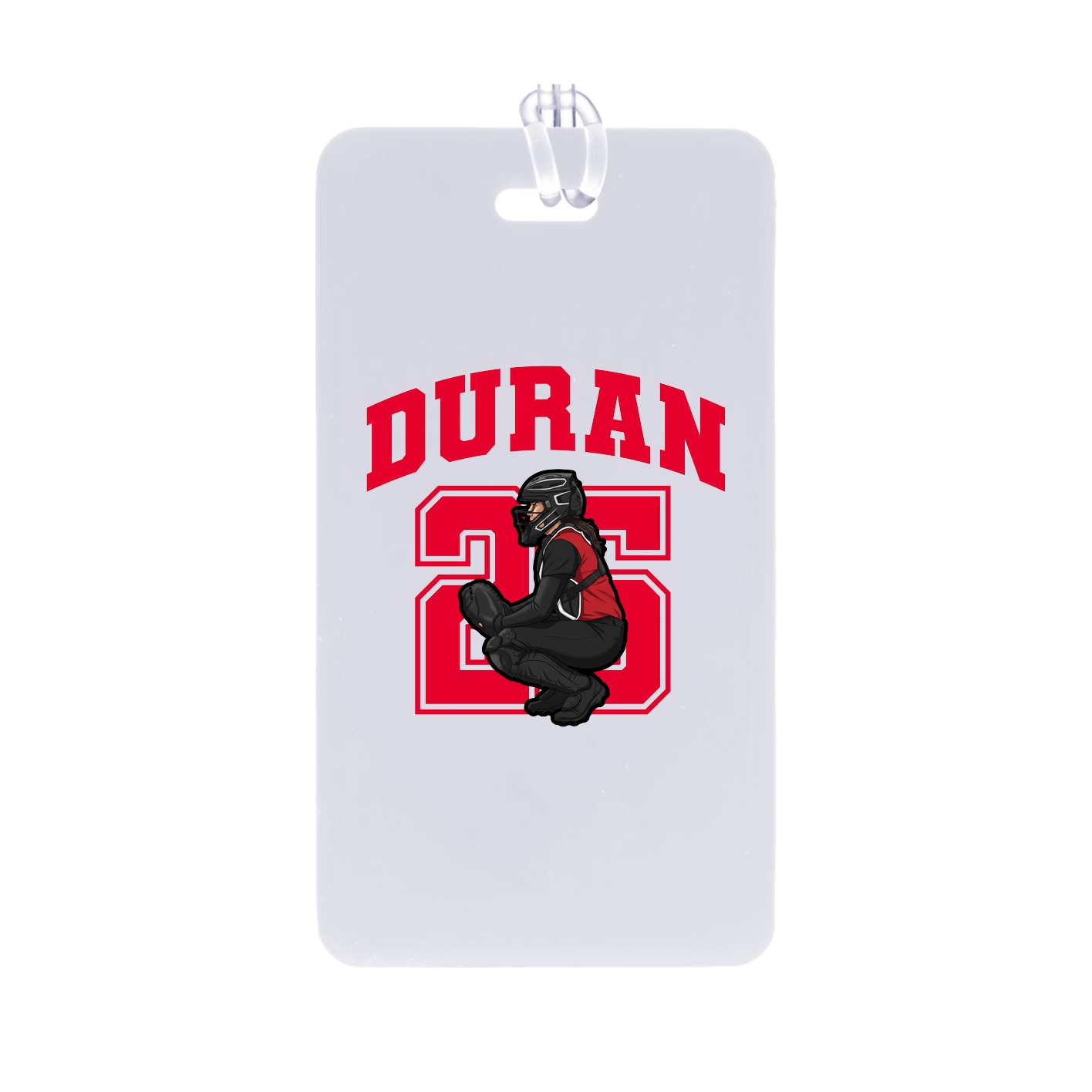 Bag Tag — Number in Classic