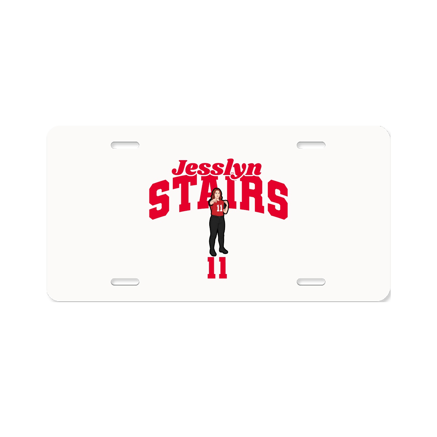 License Plate — Signature Arch in Classic