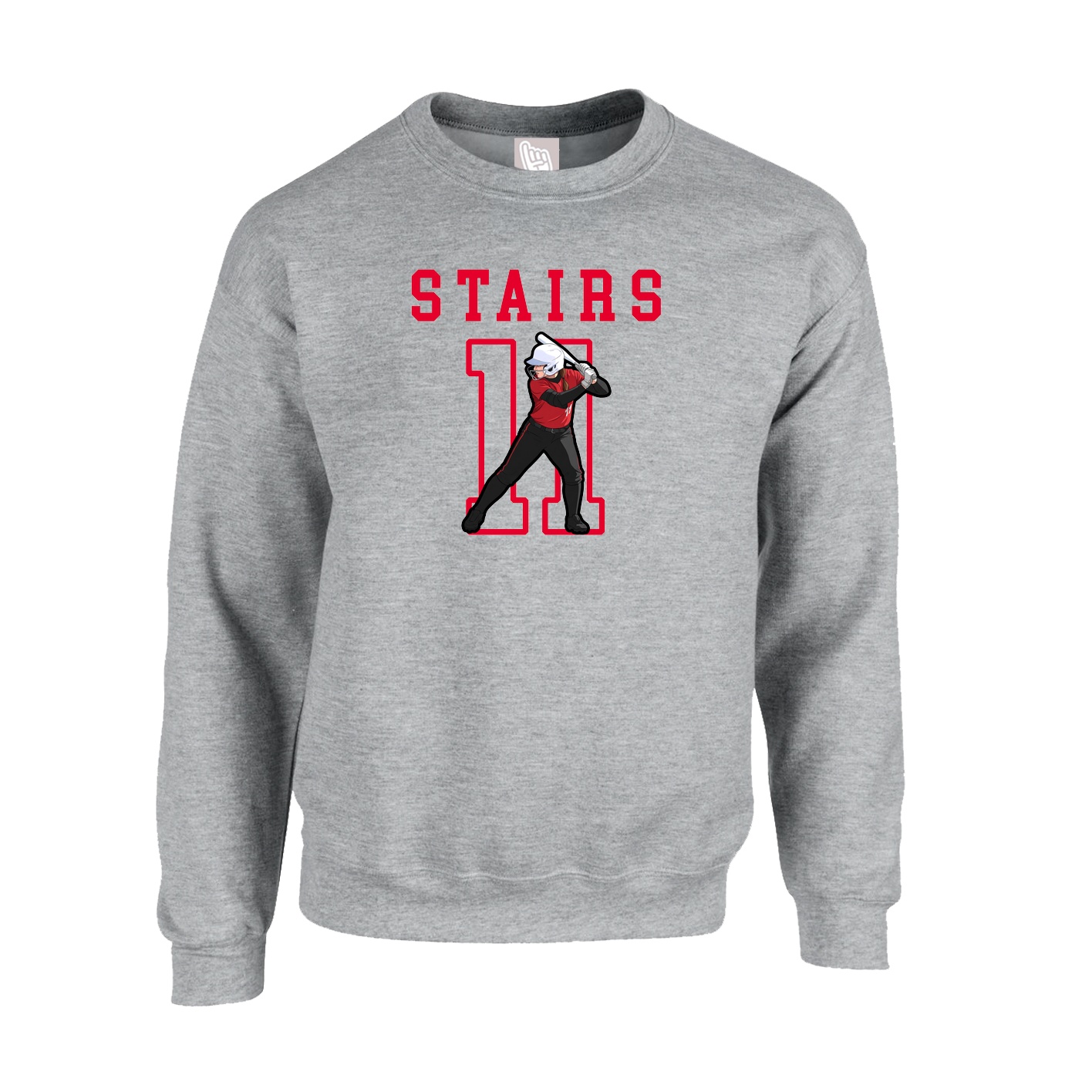 Fleece Crew — Shirsey in Grey