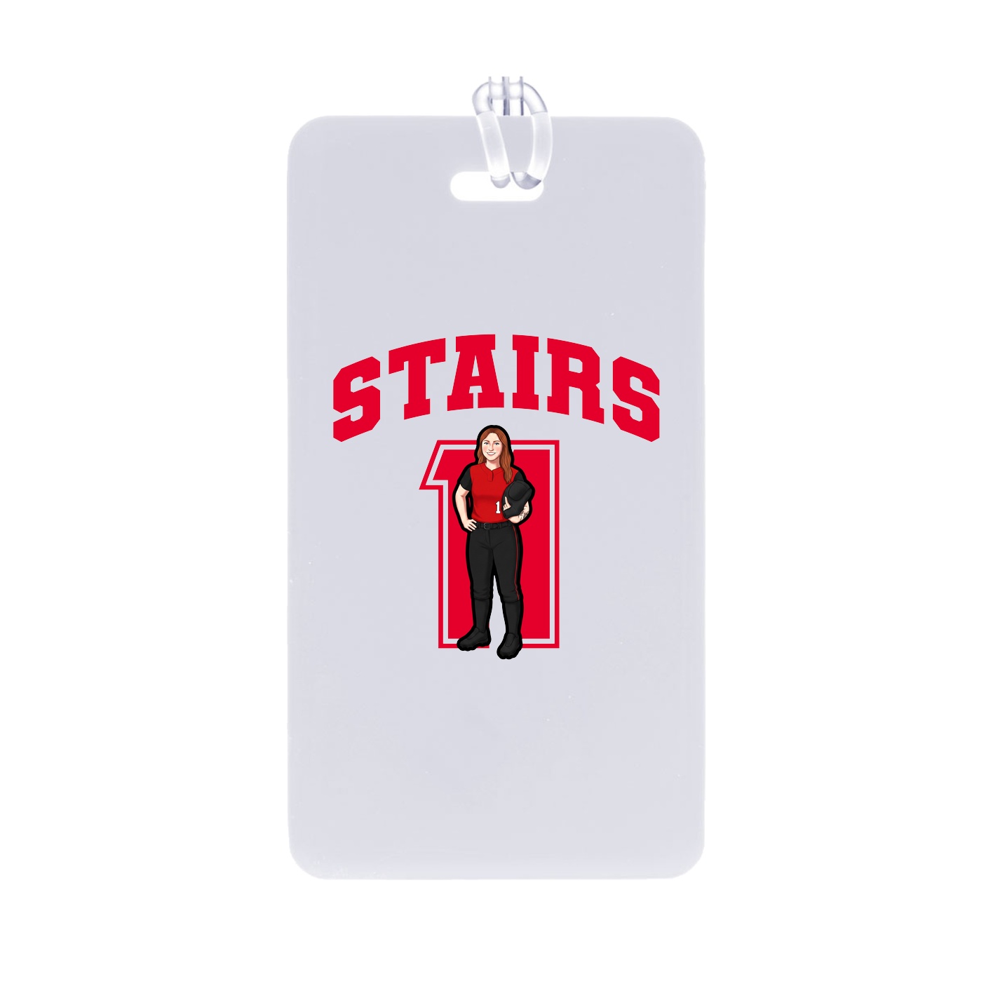 Bag Tag — Number in Classic