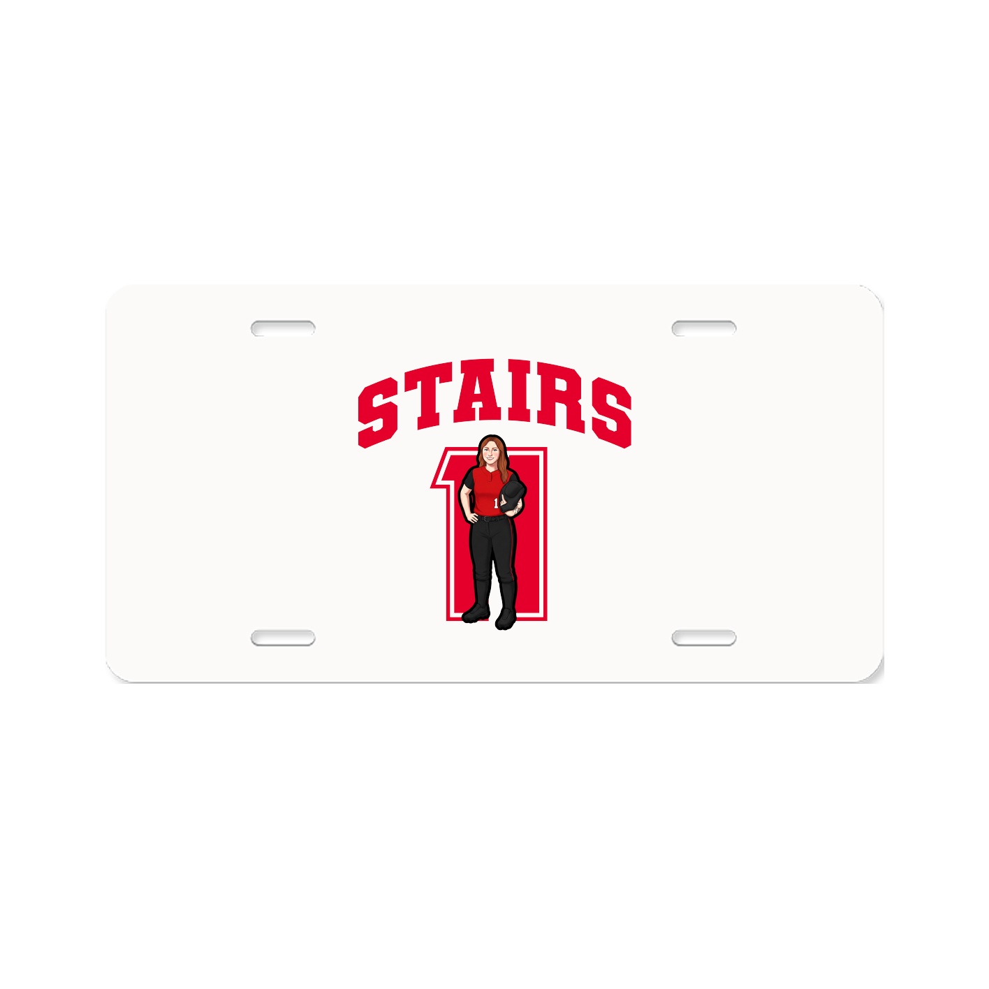 License Plate — Number in Classic