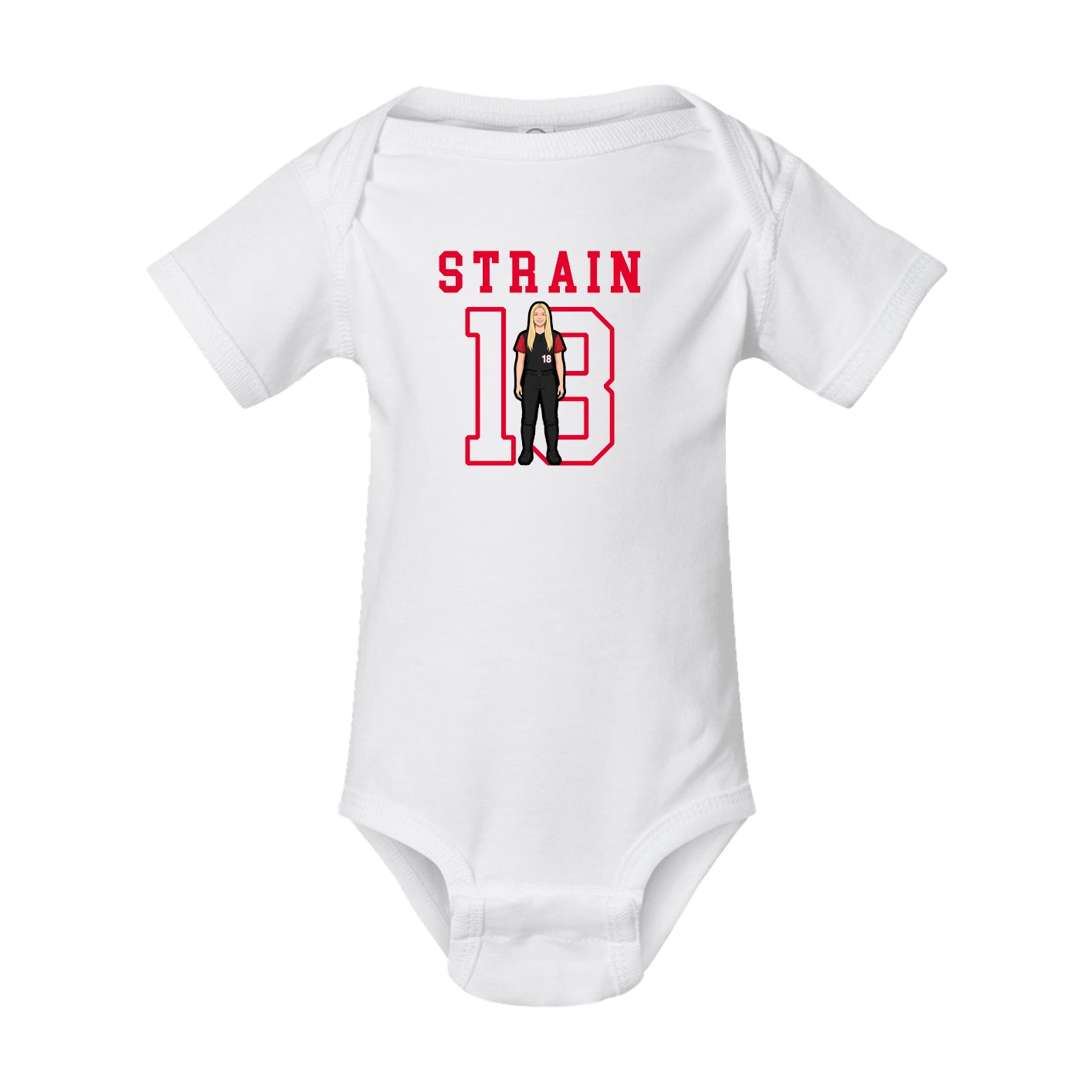 Baby Onesie — Shirsey in White