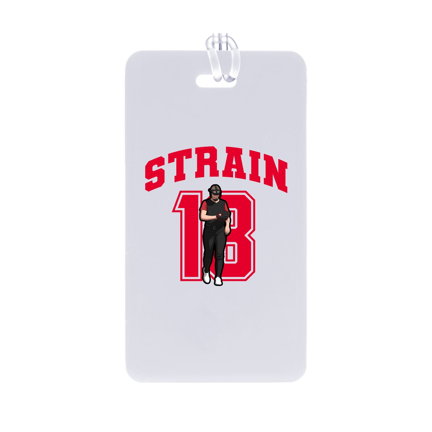 Bag Tag — Number in Classic